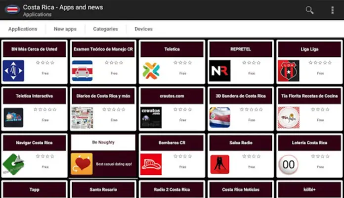 Costa Rican apps and games android App screenshot 2
